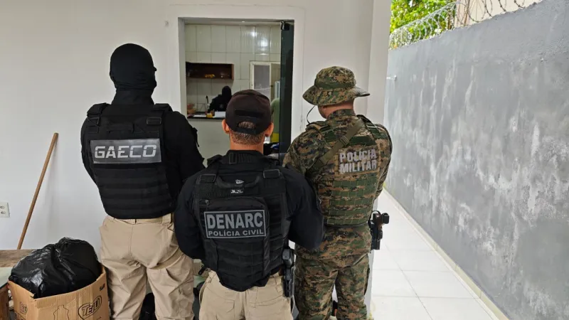 Polícia Civil cumpre mandados e prende suspeitos de tráfico durante a Operação Narke 5 no sul e extremo sul da Bahia
