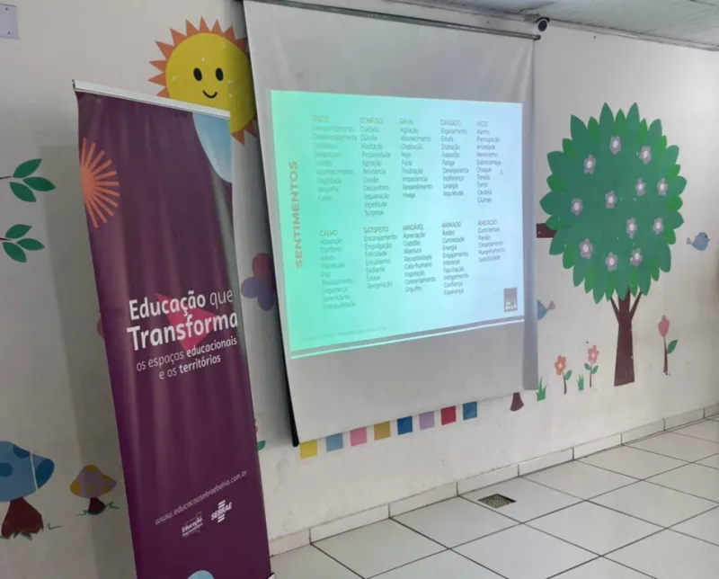 Escola Pedro Agrizzi Neto promove palestra sobre Comunicação Não Violenta em parceria com o SEBRAE