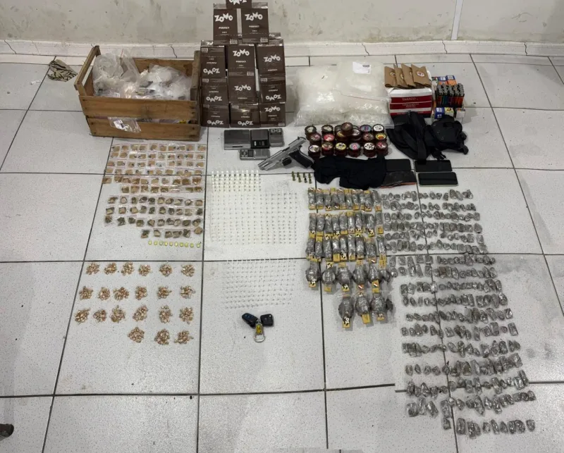 Ação da PM em Trancoso termina com um morto e apreensão de armas, drogas e veículos