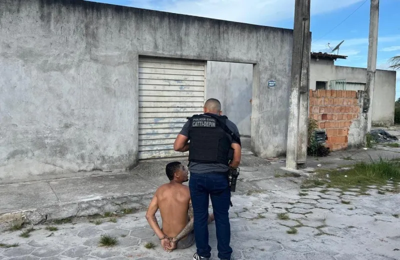 Suspeito de participação na morte de “Formiguinha” em frente ao Hospital Regional de Teixeira de Freitas é preso pela PC