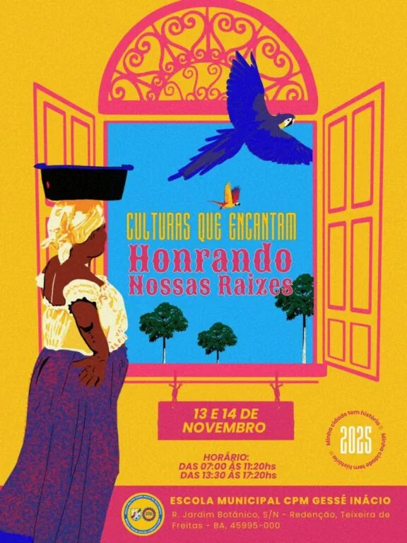 Escola Municipal CPM Gessé Inácio realiza evento “Culturas que Encantam: Honrando Nossas Raízes 2025” Escola Municipal CPM Gessé Inácio realiza evento “Culturas que Encantam: Honrando Nossas Raízes 2025”