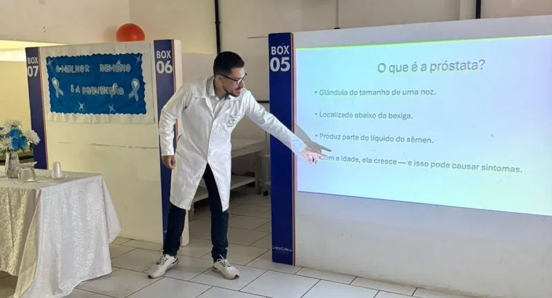 Mucuri amplia cuidados com saúde masculina em evento especial da Clínica Municipal de Fisioterapia de Itabatã