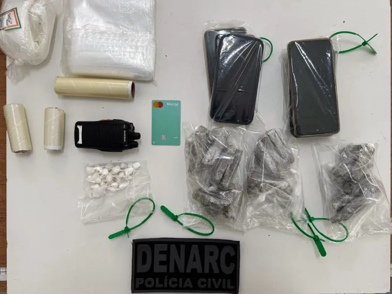 POLICIA CIVIL PRENDE TRAFICANTE DE DROGAS EM FLAGRANTE EM PORTO SEGURO