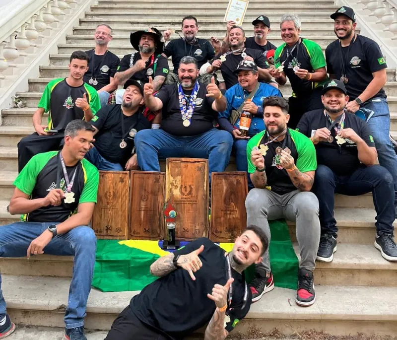 Brasil conquista título inédito no Mundial de Churrasco; chef de Nova Viçosa integra equipe campeã