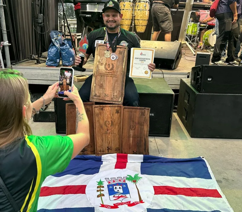 Brasil conquista título inédito no Mundial de Churrasco; chef de Nova Viçosa integra equipe campeã