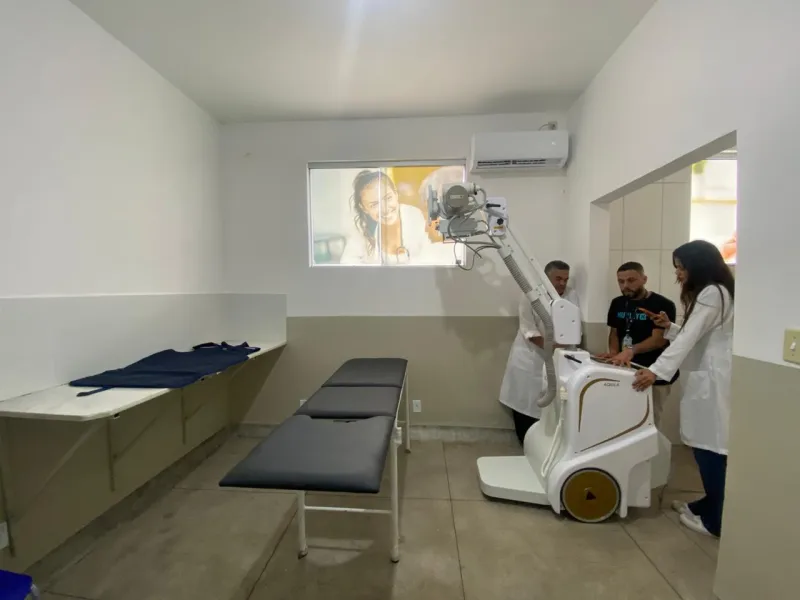 Lajedão avança na saúde: instalação de aparelho de Raio-X marca novo ciclo de investimentos na gestão Tonzinho