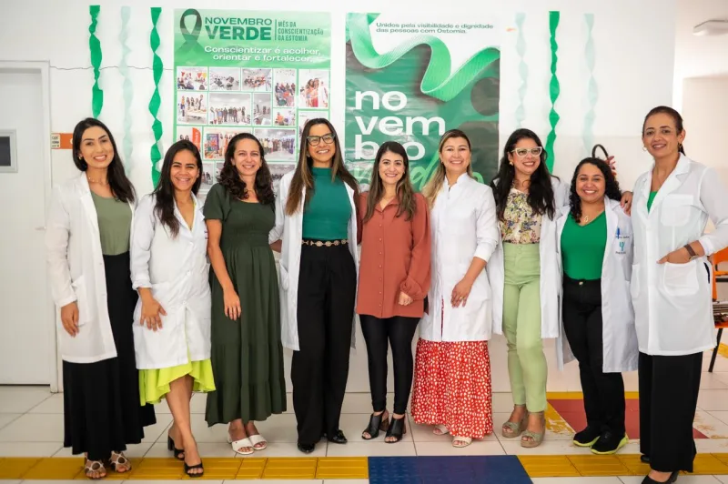 CER IV promove ação especial do Novembro Verde em apoio a pacientes ostomizados CER IV promove ação especial do Novembro Verde em apoio a pacientes ostomizados