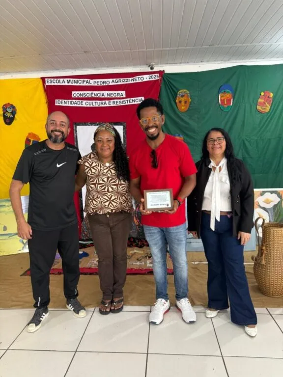 Escola Pedro Agrizzi Neto promove celebração da cultura afro-brasileira em culminância do projeto “Consciência Negra, Cultura e Resistência”