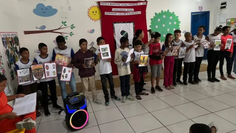 Escola Pedro Agrizzi Neto promove celebração da cultura afro-brasileira em culminância do projeto “Consciência Negra, Cultura e Resistência”