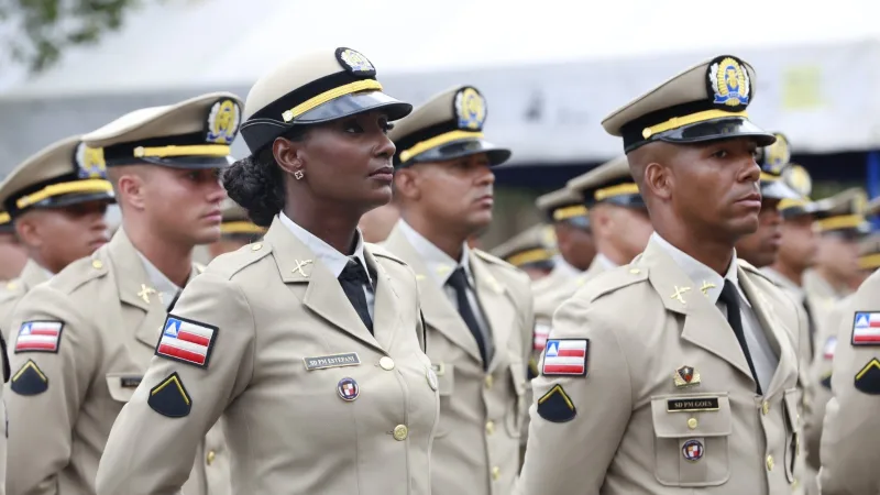  Bahia forma 1.865 novos soldados para reforçar a segurança pública