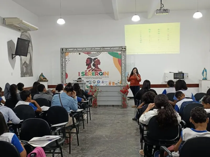 Projeto Sererqín 2025 promove reflexão antirracista por meio da leitura e da escrita na Escola Manoel Cardoso Neto