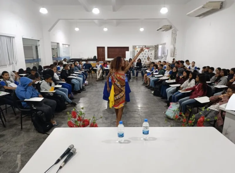 Projeto Sererqín 2025 promove reflexão antirracista por meio da leitura e da escrita na Escola Manoel Cardoso Neto