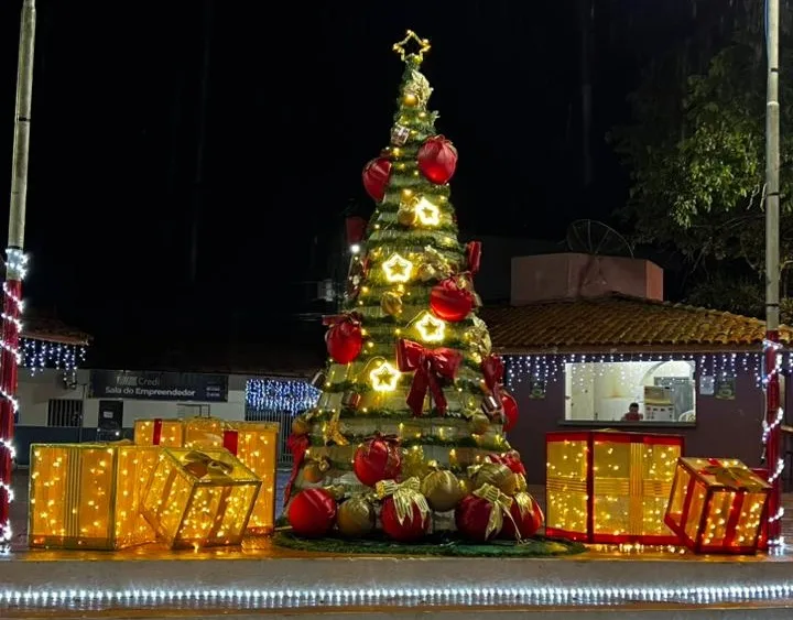 Ibirapuã celebra o espírito natalino com ornamentação especial na Praça Geraldo Chácara Ibirapuã celebra o espírito natalino com ornamentação especial na Praça Geraldo Chácara