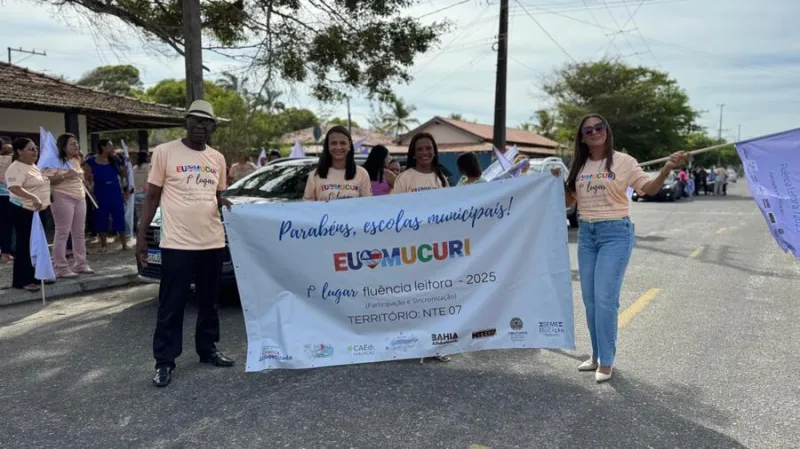 Mucuri celebra conquista educacional com 1º lugar em participação dos alunos na avaliação em Fluência Leitora
