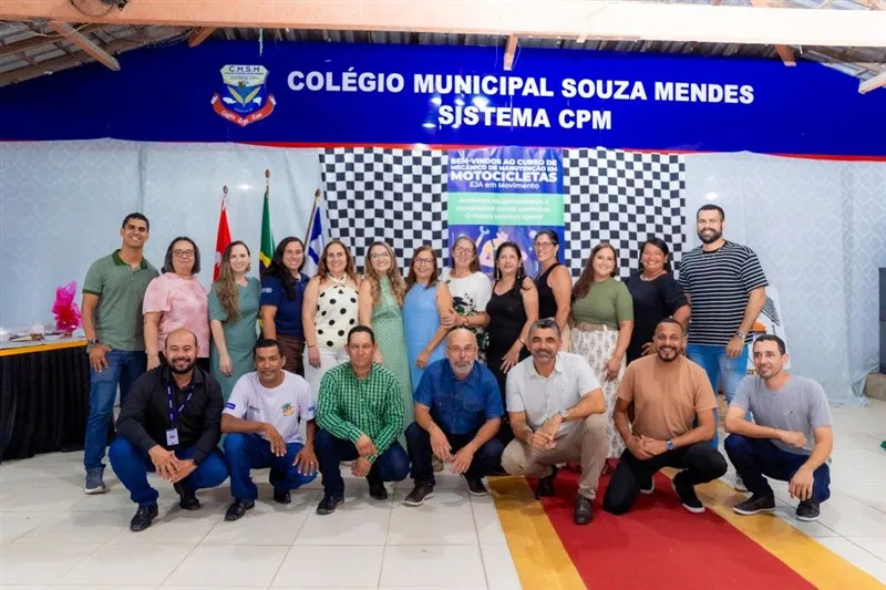 Prefeitura e SENAI formam 22 novos mecânicos de motos em Ibirapuã