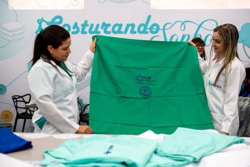 Hospital Municipal de Teixeira de Freitas implanta Centro de Enxoval e reforça eficiência no atendimento.