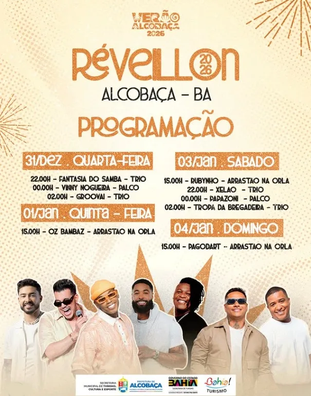 Réveillon 2026 promete agitar Alcobaça com grandes atrações e quatro dias de festa Réveillon 2026 promete agitar Alcobaça com grandes atrações e quatro dias de festa