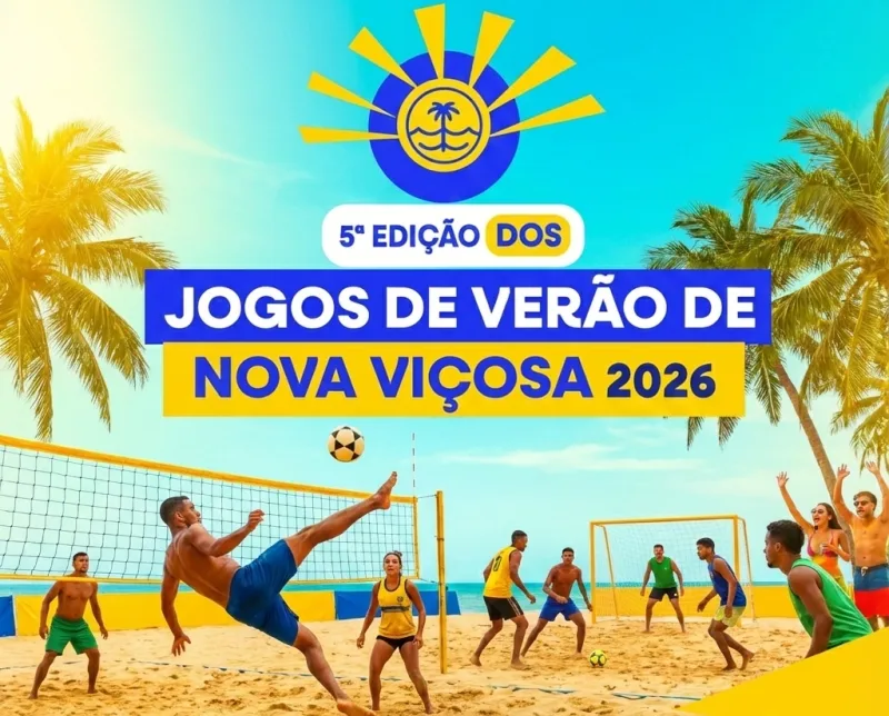 Vem aí a 5ª Edição dos Jogos de Verão de Nova Viçosa