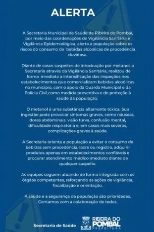 Morre empresário internado após intoxicação por metanol na Bahia