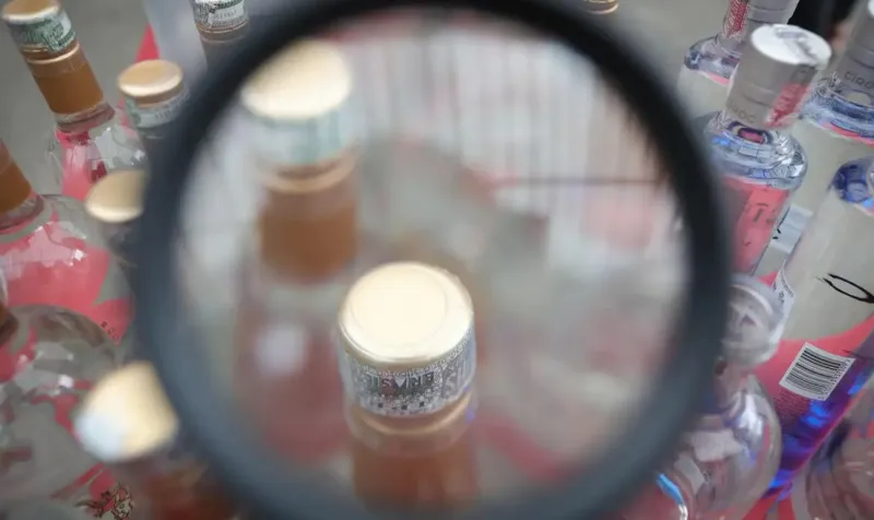 Polícia faz operação em adega suspeita de vender bebida adulterada Polícia faz operação em adega suspeita de vender bebida adulterada