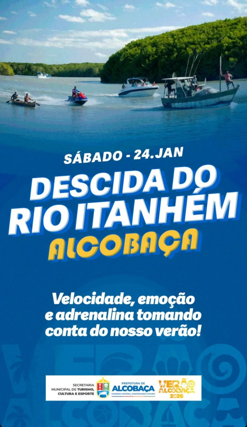 Descida do Rio Itanhém promete adrenalina e emoção em Alcobaça. Descida do Rio Itanhém promete adrenalina e emoção em Alcobaça.