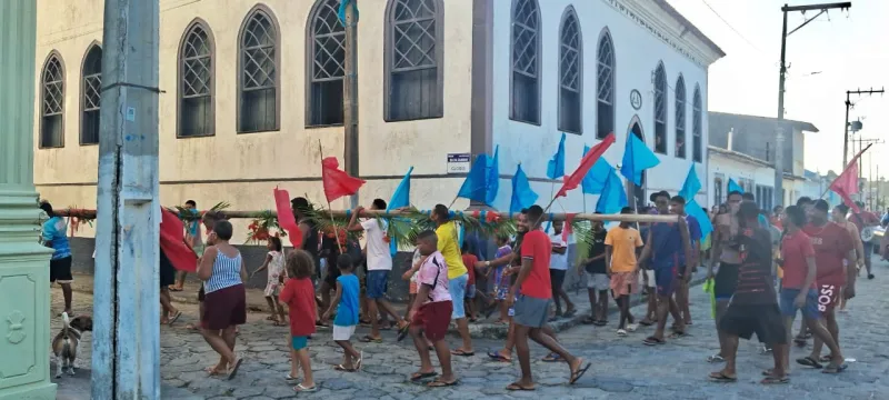 Alcobaça revive tradição centenária com a Puxada do Mastro de São Sebastião