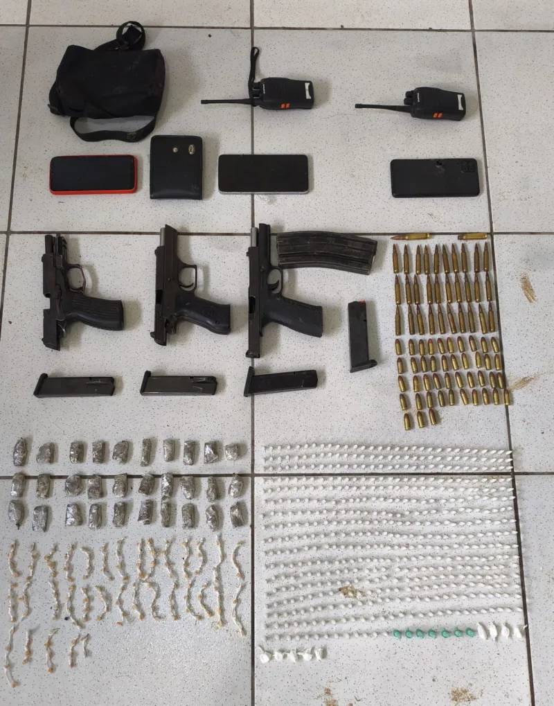 Confronto com a PM termina com três mortos e grande apreensão em Porto Seguro