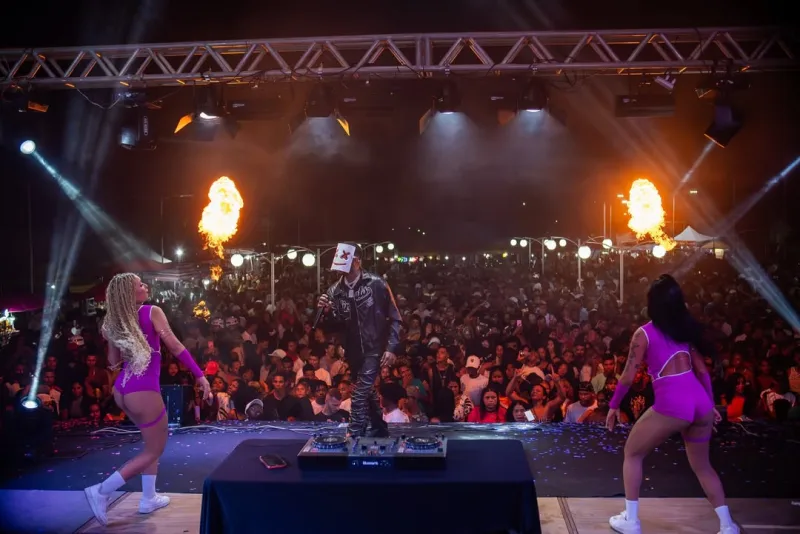 Primeiro dia da Festa de São Sebastião movimenta Guarani com fé, tradição e muita alegria