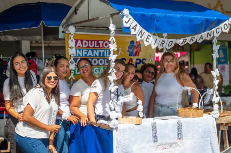 Prefeitura de Teixeira de Freitas promove ação de conscientização sobre saúde mental no Janeiro Branco