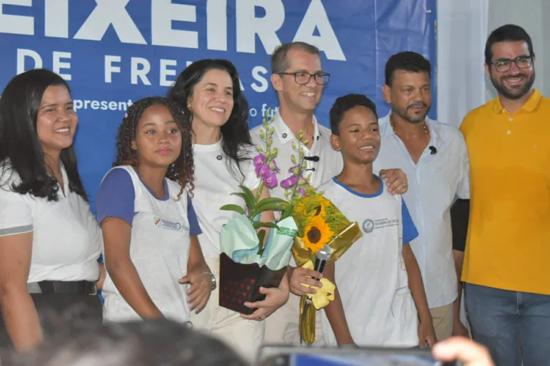 prefeito Dr. Marcelo Belitardo inaugura mais uma escola e reforça o compromisso de Teixeira de Freitas com a educação e o futuro das novas gerações prefeito Dr. Marcelo Belitardo inaugura mais uma escola e reforça o compromisso de Teixeira de Freitas com a educação e o futuro das novas gerações