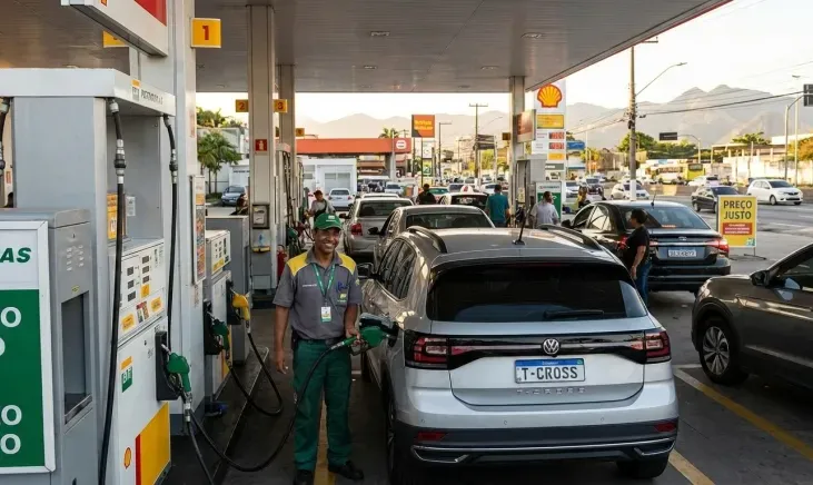 Petrobras anuncia redução de 5,2% no preço da gasolina a partir desta terça-feira Petrobras anuncia redução de 5,2% no preço da gasolina a partir desta terça-feira