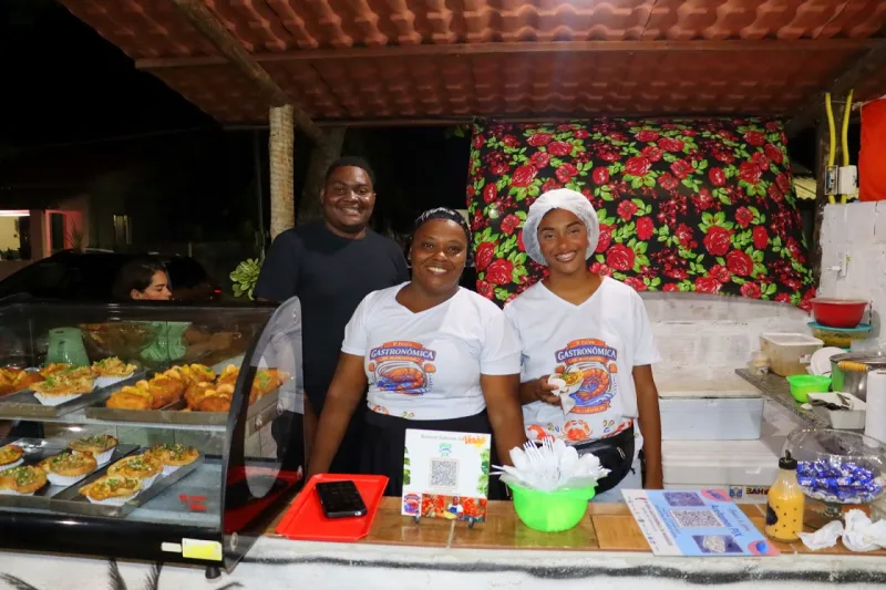 Barra de Caravelas: Feira Gastronômica vende 150kg de mariscos e crustáceos em dois dias