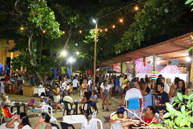Barra de Caravelas: Feira Gastronômica vende 150kg de mariscos e crustáceos em dois dias