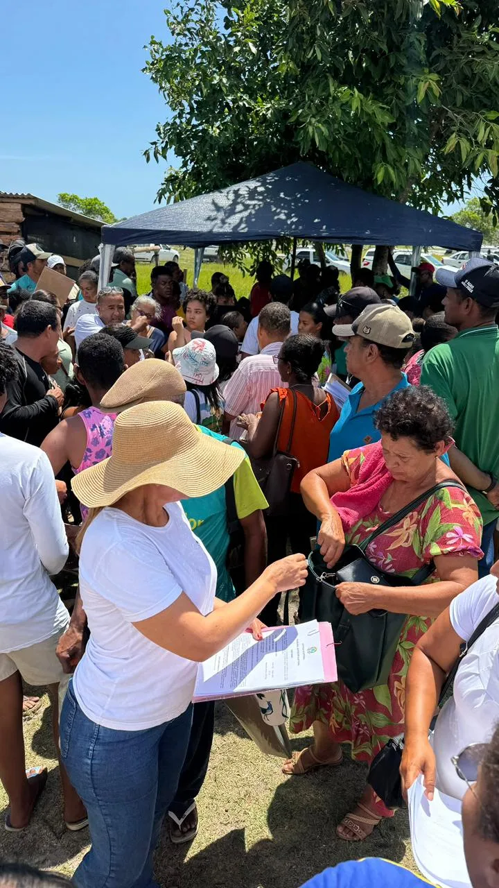 Tecnicos do Governo chega a Prado para definir situação jurídica da área da Basevi