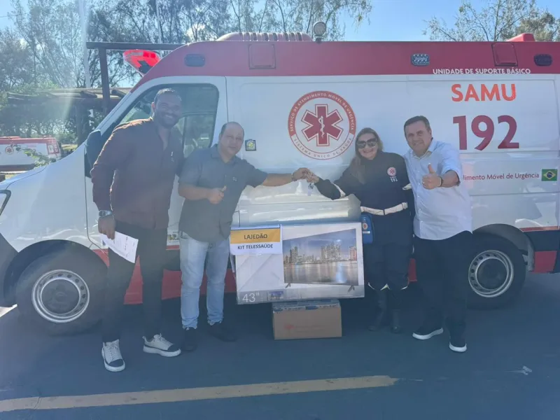 Prefeito Tonzinho participa de solenidade do PAC Saúde e garante novos equipamentos para Lajedão