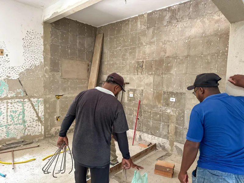 Reforma da UBS de Cumuruxatiba avança e reforça compromisso da Prefeitura de Prado com a saúde