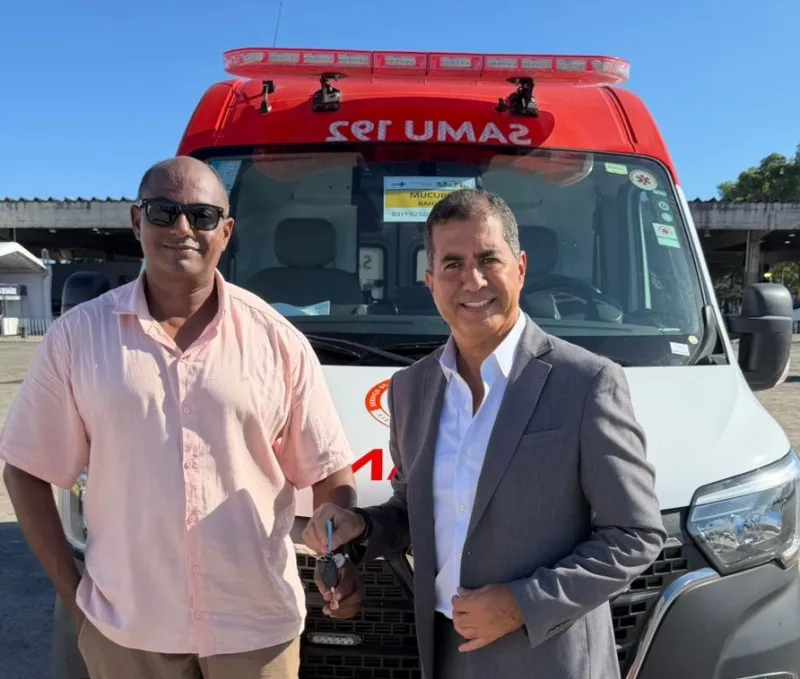 Mucuri conquista nova ambulância do SAMU e kit de telessaúde para UBS