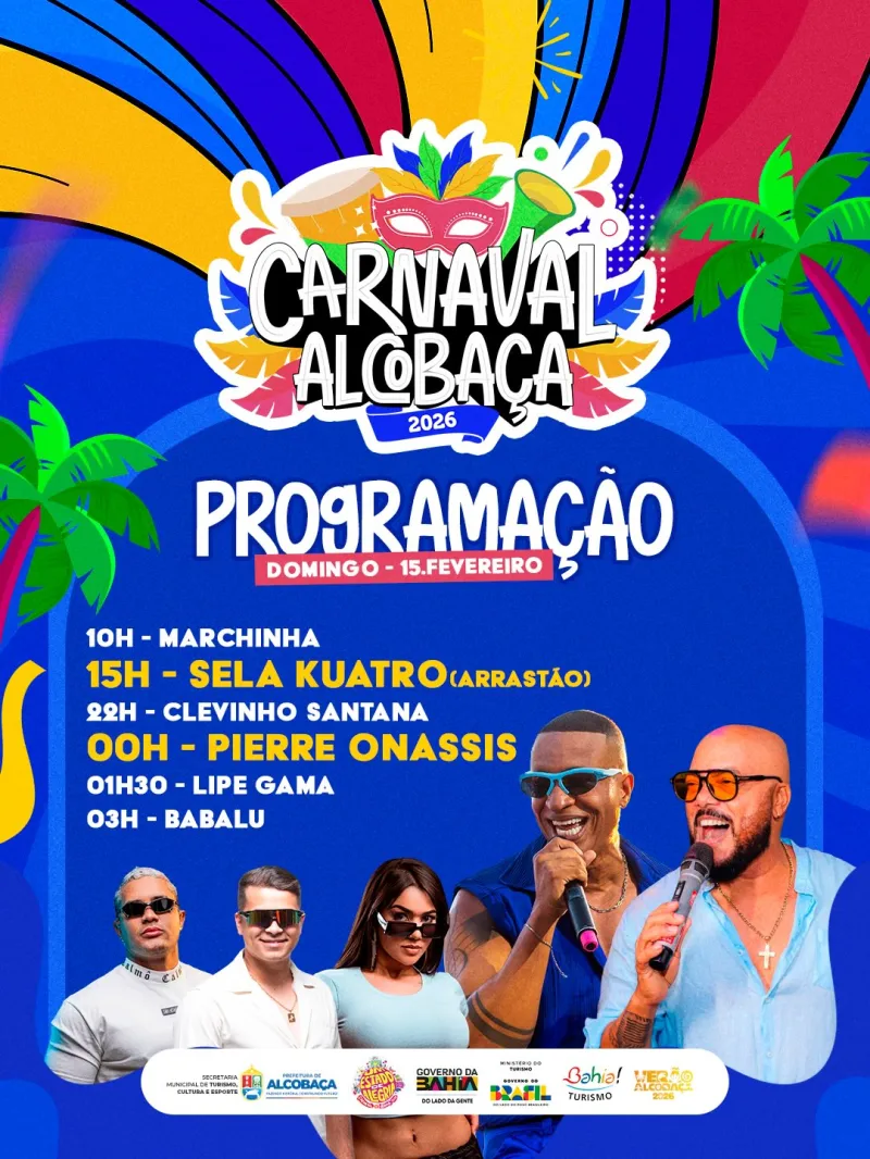 A festa começou! Carnaval Alcobaça 2026 abre com grandes nomes e protagonismo feminino no palco A festa começou! Carnaval Alcobaça 2026 abre com grandes nomes e protagonismo feminino no palco