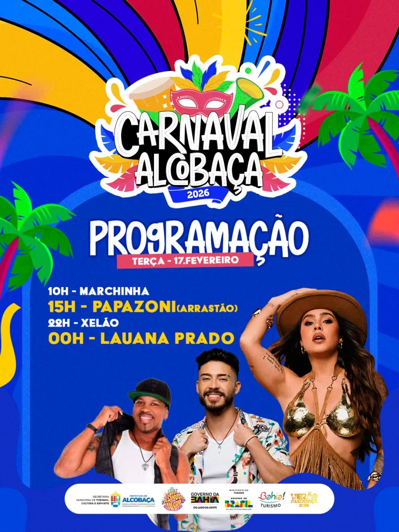 A festa começou! Carnaval Alcobaça 2026 abre com grandes nomes e protagonismo feminino no palco A festa começou! Carnaval Alcobaça 2026 abre com grandes nomes e protagonismo feminino no palco