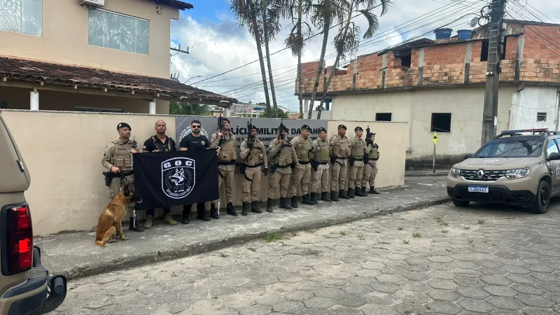 Polícia Civil e Polícia  Militar cumprem mandado de busca e apreensão e apreendem armas de fogo em Mucuri