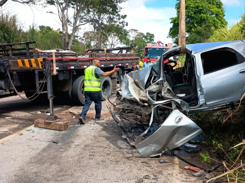 Acidente com vítima fatal é registrado na BA-489 entre Itamaraju e Prado