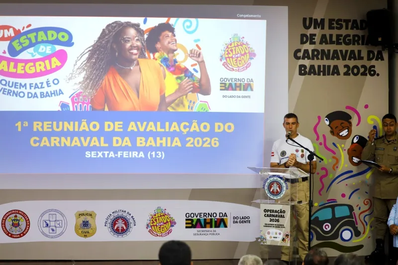 Primeiro dia do Carnaval da Bahia tem queda nos crimes em relação a 2025, aponta balanço da Segurança