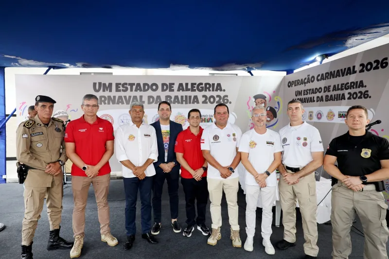 Primeiro dia do Carnaval da Bahia tem queda nos crimes em relação a 2025, aponta balanço da Segurança