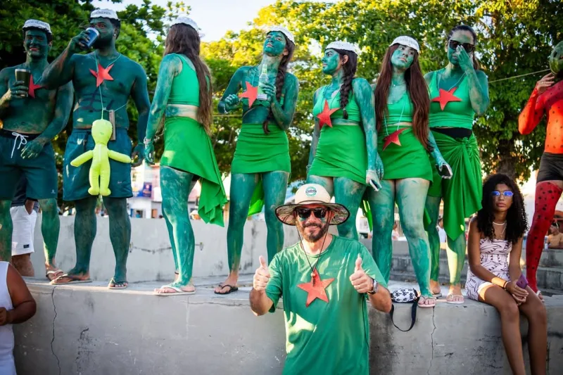 Muquiranas e grandes atrações garantem espetáculo no 4° dia do Carnaval de Prado Muquiranas e grandes atrações garantem espetáculo no 4° dia do Carnaval de Prado
