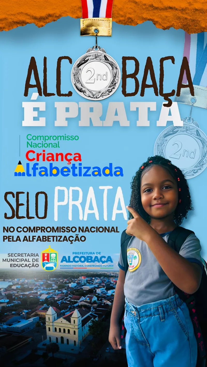Alcobaça celebra conquista do Selo Prata no Compromisso Criança Alfabetizada