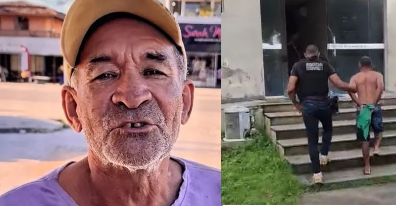 Idoso é preso por tentativa de homicídio em Coroa Vermelha