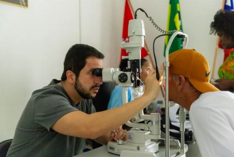 Ibirapuã realiza mutirão com mais de 100 atendimentos para pacientes com glaucoma Ibirapuã realiza mutirão com mais de 100 atendimentos para pacientes com glaucoma