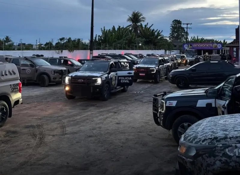 Operação Rastreador prende cinco suspeitos e cumpre 18 mandados de busca em Eunápolis