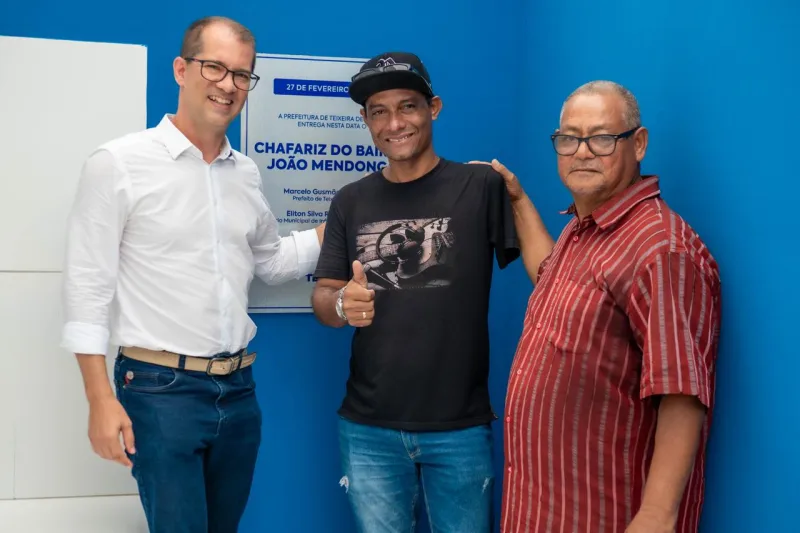 Prefeitura de Teixeira de Freitas amplia rede de chafarizes e beneficia bairro João Mendonça
