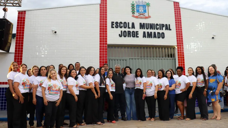 Nova Escola Jorge Amado é entregue em Posto da Mata e marca avanço histórico na educação de Nova Viçosa Nova Escola Jorge Amado é entregue em Posto da Mata e marca avanço histórico na educação de Nova Viçosa